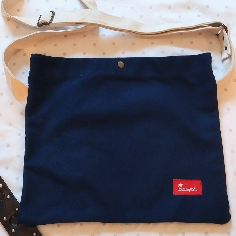 Navy Blue Chick-fil-A Bag